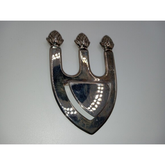 5/$25 Sheffield Silverplate Book Mark Swingers Pineapples Readed 3" Bookmark - Picture 6 of 7